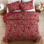 Ensemble de courtepointe 3 pièces à motif floral à motif cachemire Boho-122938635-122938634
