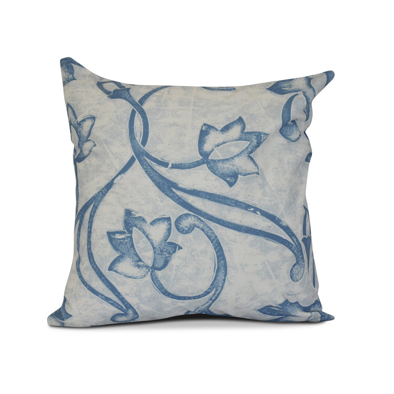 Housse de coussin carrée/insert, Bleu, H 26 po x l 26 po x P 3 po