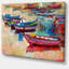 « bateau et océan », peinture beige et bleu Seascape-21970747-35123882