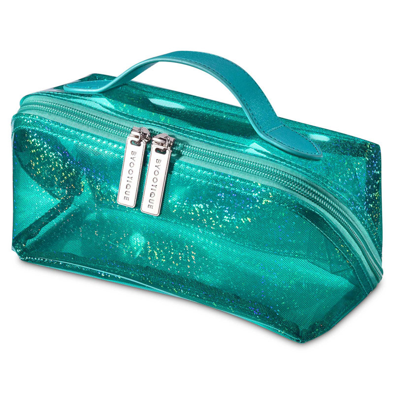Meleny Plastic Makeup Organizer, Green