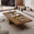 Burlywood Solid wood Rectangular Coffee Table-109099232