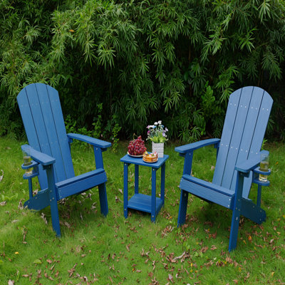 Ensemble de 2 chaises longues d'extérieur toutes saisons, pour les chaises de patio et les rassemblements de loisirs de jardin
