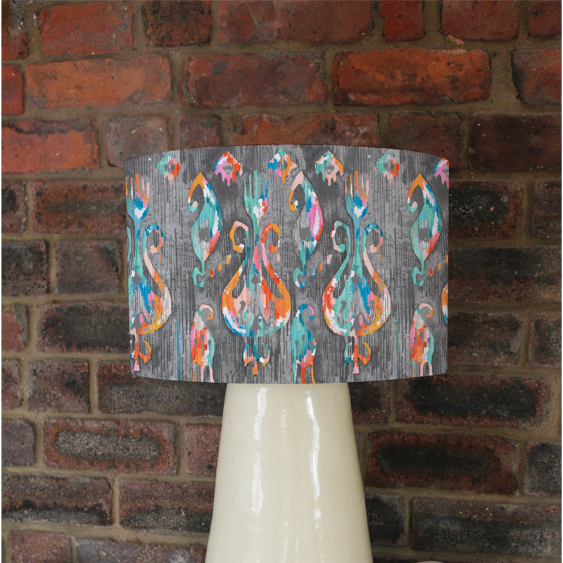 Drum Cotton Lamp Shade ( Uno ), 25cm H x 40cm W x 40cm D