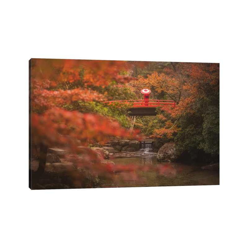 Autumn in Japan IX 1 Piece Wrapped Canvas Wall Art, 20.32 cm H x 30.48 cm W