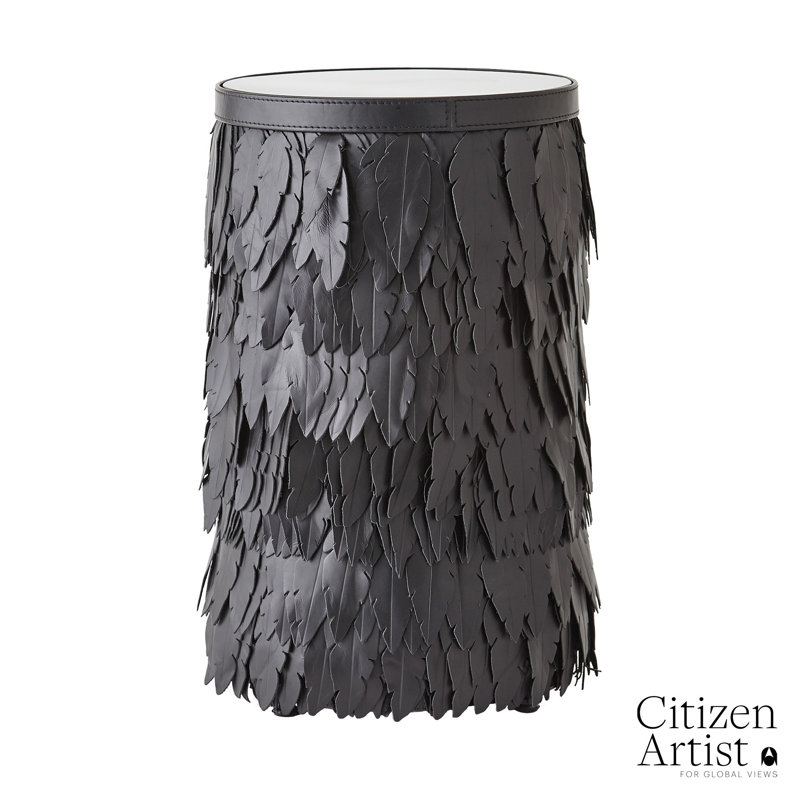 Emily Martini End Table, Black