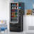 Refrigerated Snack Vending Machine with 36 Slots and Bill acceptor in Black (KM-VMR-30-B)