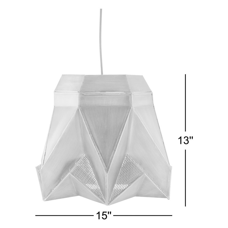 Zoe 1 - Light Single Pendant, Brown