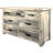 Commode 7 tiroirs en bois massif Jaynee-62154956