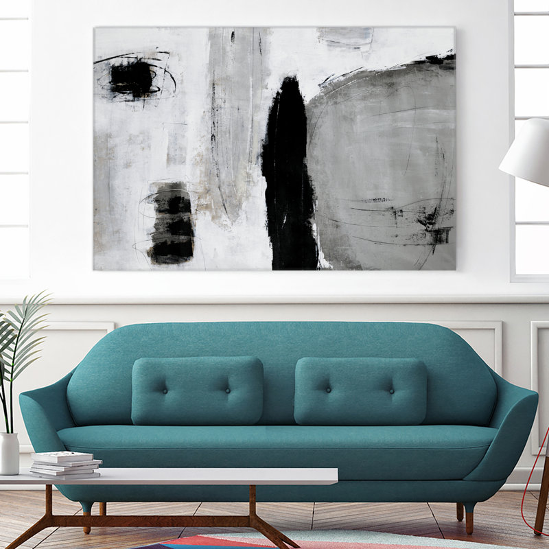 Unlevel sur toile, H 72 po x l 72 po x P 1,5 po