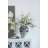 D13.5x23"  Charette Porcelain China Jar