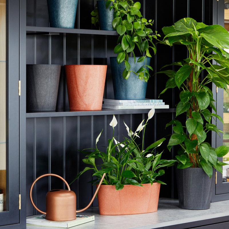Pula Recyclable Planter H25cm D24cm, Copper