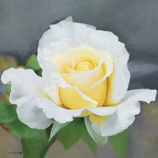 " Fl Rose 06 " by Hulis Mavruk Painting Print