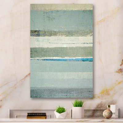 Art moderne gris et bleu II 2PT47783