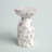Kellaman Concrete Top End Table - White-1936448398