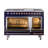ILVE Nostalgie II Noblesse 48 in Dual Fuel Range, 8 Burner, Griddle-103962653-103962645