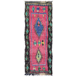 Moroccan Rugs One-of-a-Kind Runner 4'6" X 10'8" Area Rug