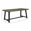 Table de salle à manger d'extérieur en bois d'acacia (table incluse seulement)