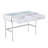 Emery 43.5'' Glass Top Console Table-1527121449