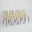 Zakirah 4 - Person Four Leg Dining Set-1783497814