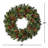 36" Uv Pine/Magnolia/Berry Spruce Wreath