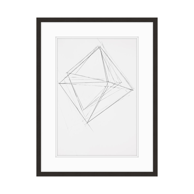 Geometric Progression 2 Print by Studio L57 Narrative, 25.25" H x 21.25" W 