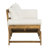 Jacqueline 83.46 " W Straight Acacia Solid Wood Patio Daybed with Cushions-1554791929-1556862259