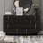 Modern 8-Drawer Dresser With Gold Accents – Sleek Storage Solution For Bedroom