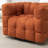 Ashyiah 38" Wide Tufted Swivel Chair with Square Arm-83101706