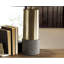 Ensemble de 2 lampes de table Design gris et laiton Design