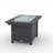 Cortina 25"(H) x 45"(W) Rectangle Fire Pit Table with Aspen Rock-Swivel Chair, (5-Piece)-93671264-101288187
