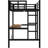 Twin Xl Metal Loft Bed With Desk, Power Output & Classy Bedroom Appearance Desk - Convenient For Daily Use