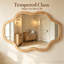 Miroir mural en bois massif Cloud-1397920082