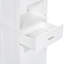 Bathroom Cabinet With Laundry Basket - White, Spacious And Toppling White Storage With Space
