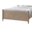 Lit double classique sans placage Mindi
