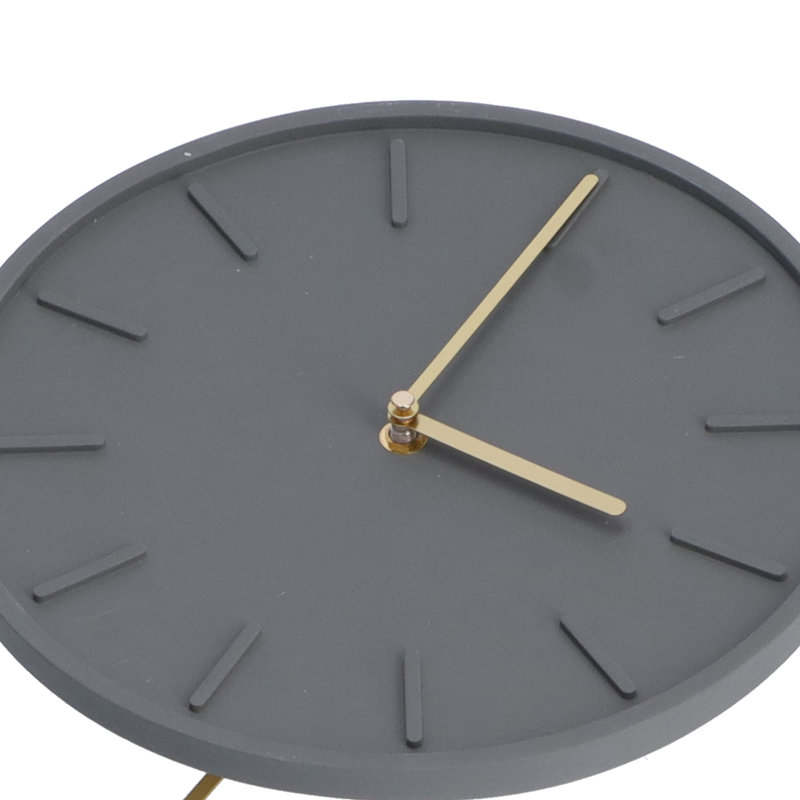 Modern Wall Clock Hanging Round with Large Pendulum for Kitchen Coffee Shop Bar