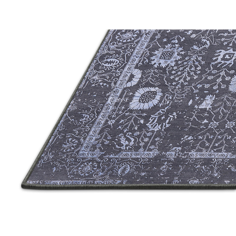 Tapis oriental gris Aramakt, Rectangle 4 pi x 6 pi