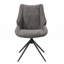 Chaise d'appoint en chenille avec pivot (ensemble de 2)
