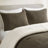 Riordan Ivory Textured Knit Chenille 3-Piece Full/Queen Comforter Set-101683134-120280513