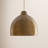 Vika 1 - Light Vintage Brass Single Pendant