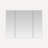 Royale Medicine Cabinet with Electrical Outlets, Defogger, Adjustable LED 3X Magnifying Mirror.-92383602