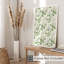 «Floral White Rose Flowers I Cottage», reproduction d'art non encadrée