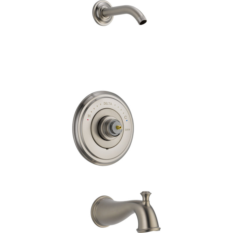 Cassidy MultiChoice(R) 14 Series Tub and Shower Trim, Brilliance Stainless
