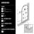 Arden 34" W x 78" H Fixed Framed Shower Screen with 3/8" Clear Glass-77317538
