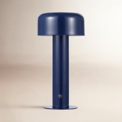 Opaline Metal Desk Lamp