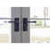 Reeded Lever Latch Set