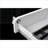 File Cabinet, 3 Drawer Mobile Under Desk Storage with Lock for Office | Snow White Metal-2098291322