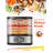 COMMERCIAL CHEF Food Dehydrator with 5 Adjustable Height Trays, Stainless Steel