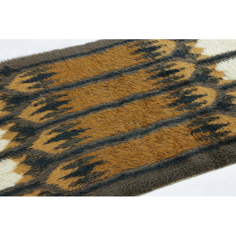 Scandinavian One-of-a-Kind 2'10x4'8 Hand Knotted Area Rug