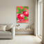 «Disco Cherry», ensemble de 1 reproduction d'art sur toile tendue sur toile-1169917520