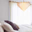 Clear Textured Glass Layered Small Chandelier